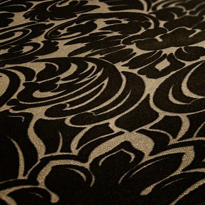 Architects Paper Castello Designtapete Schwarz Gold 10,05 m x 0,52 m