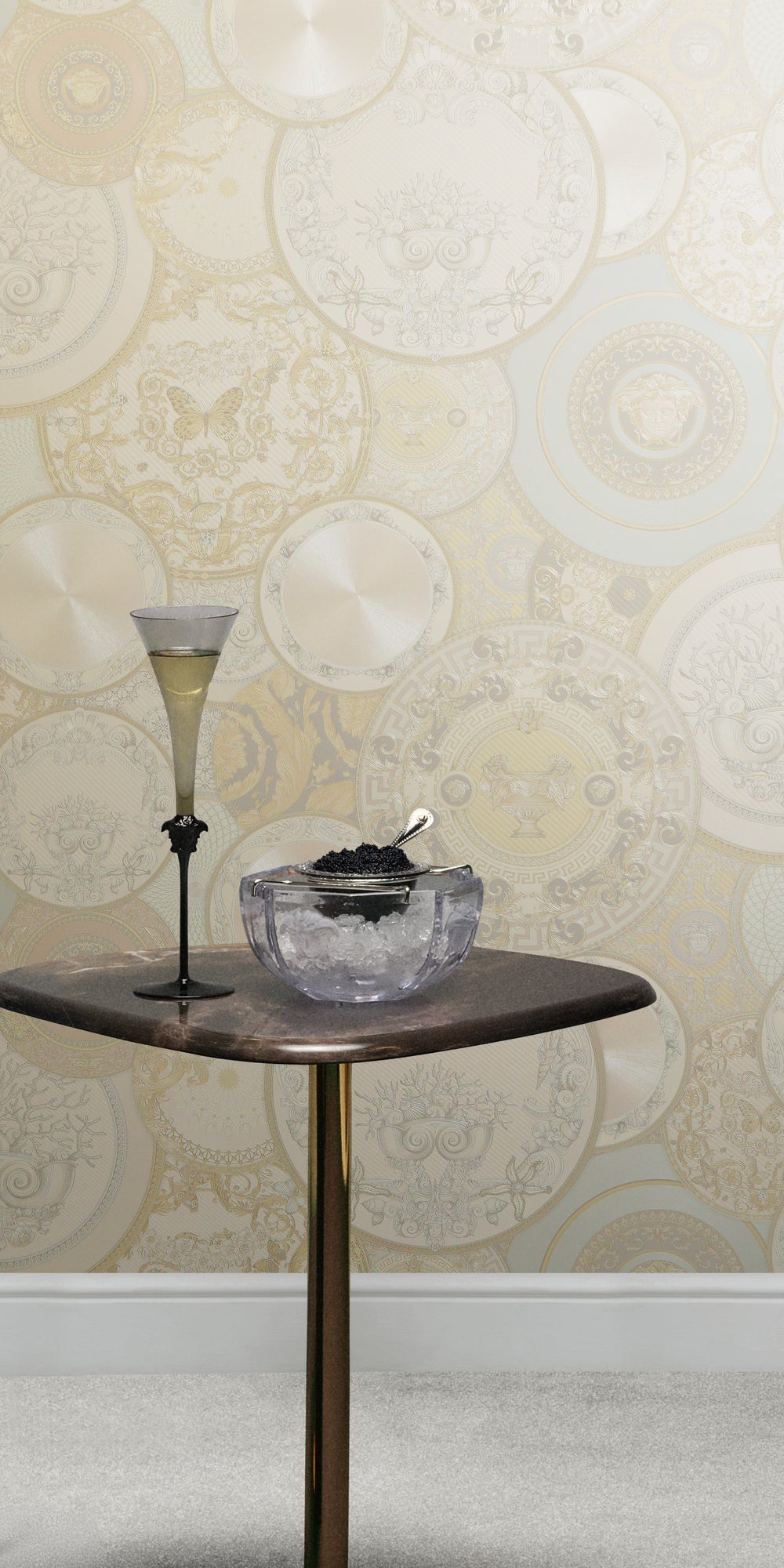 Versace Art De La Table Creme - 10,05 m x 0,70 m