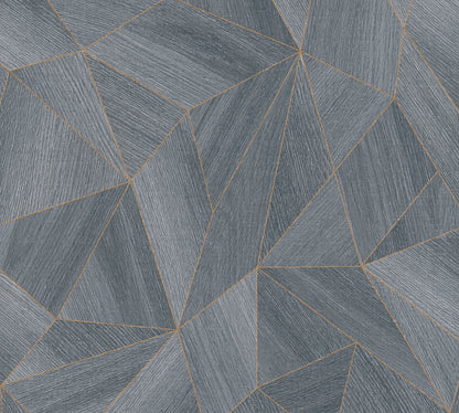 Livingwalls Daniel Hechter 7  Struktur Grau Gold - 10,05 m x 0,53 m