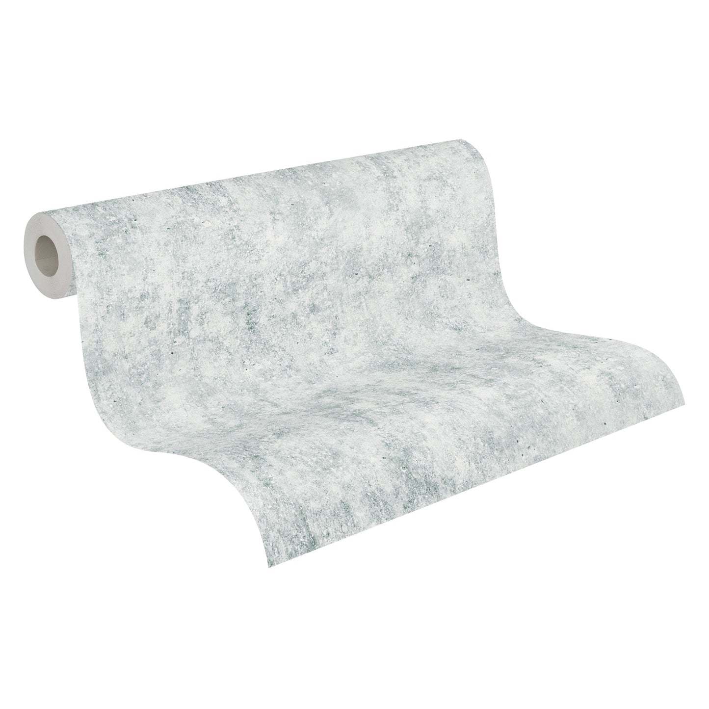 Beton Concrete und More Vinyl-Vliestapete Grau Silber 10,05 m x 0,53 m