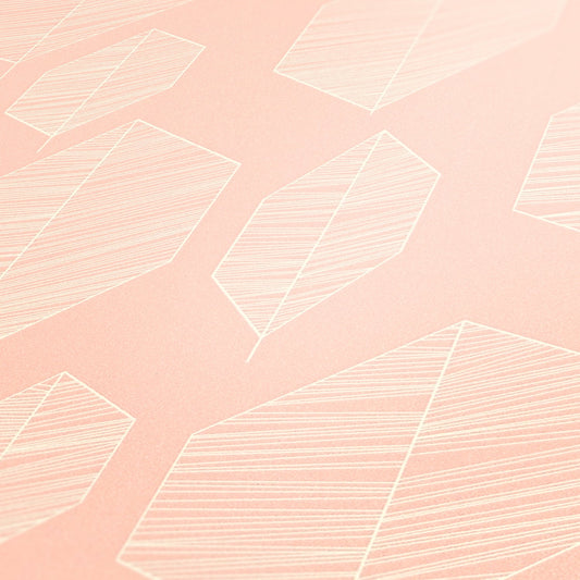Livingwalls Colibri Vinyl-Vliestapete Rosa Weiß 10,05 m x 0,53 m