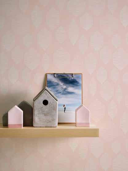 Livingwalls Colibri Vinyl-Vliestapete Rosa Weiß 10,05 m x 0,53 m