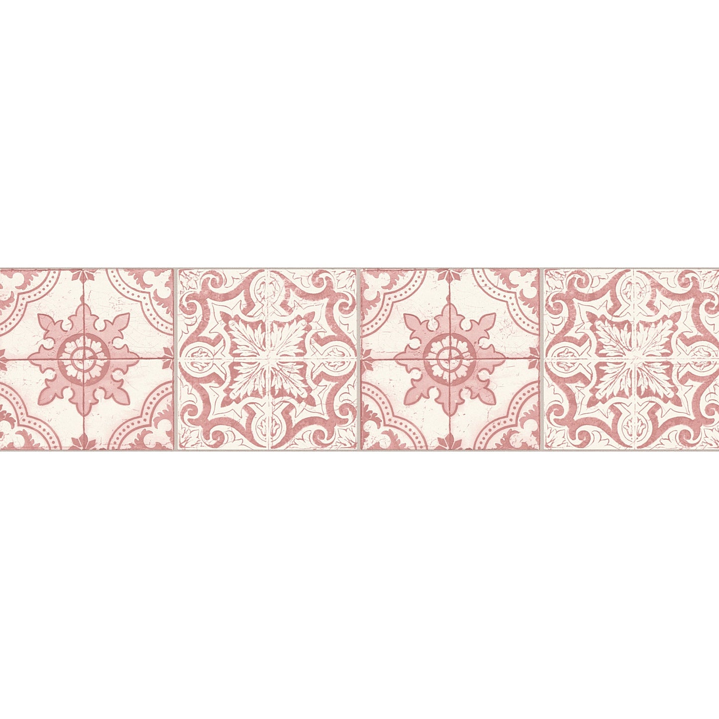 Only Borders 11 Dekobordüre selbstklebend Rot Weiß 5,00 m x 0,13 m