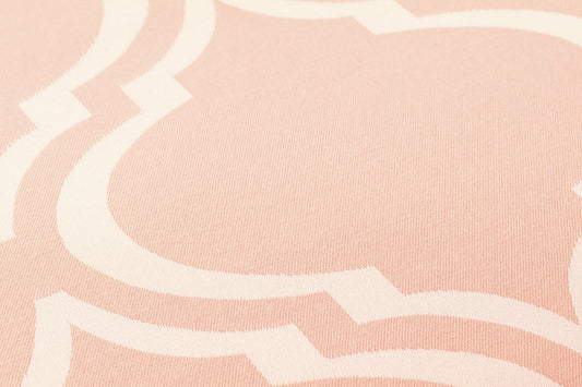 Architects Paper Di Seta Vlies-Textiltapete Rosa Orange Weiß 10,05 m x 0,70 m