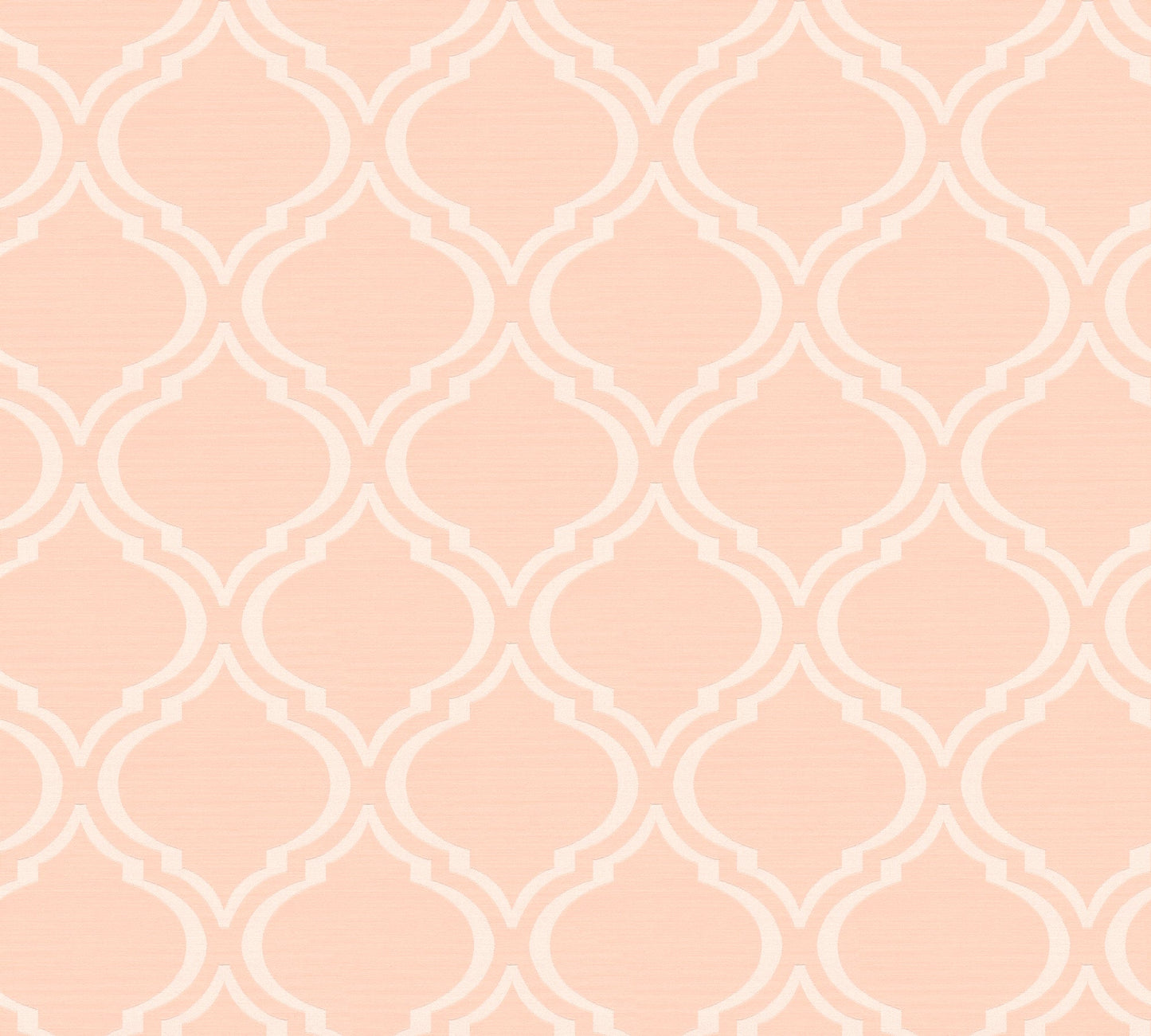 Architects Paper Di Seta Vlies-Textiltapete Rosa Orange Weiß 10,05 m x 0,70 m