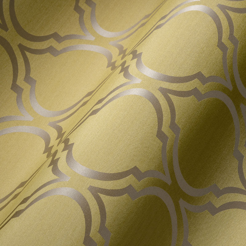 Architects Paper Di Seta Vlies-Textiltapete Gelb Grün Grau 10,05 m x 0,70 m