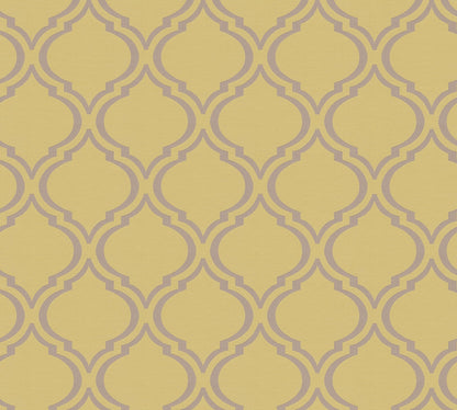 Architects Paper Di Seta Vlies-Textiltapete Gelb Grün Grau 10,05 m x 0,70 m