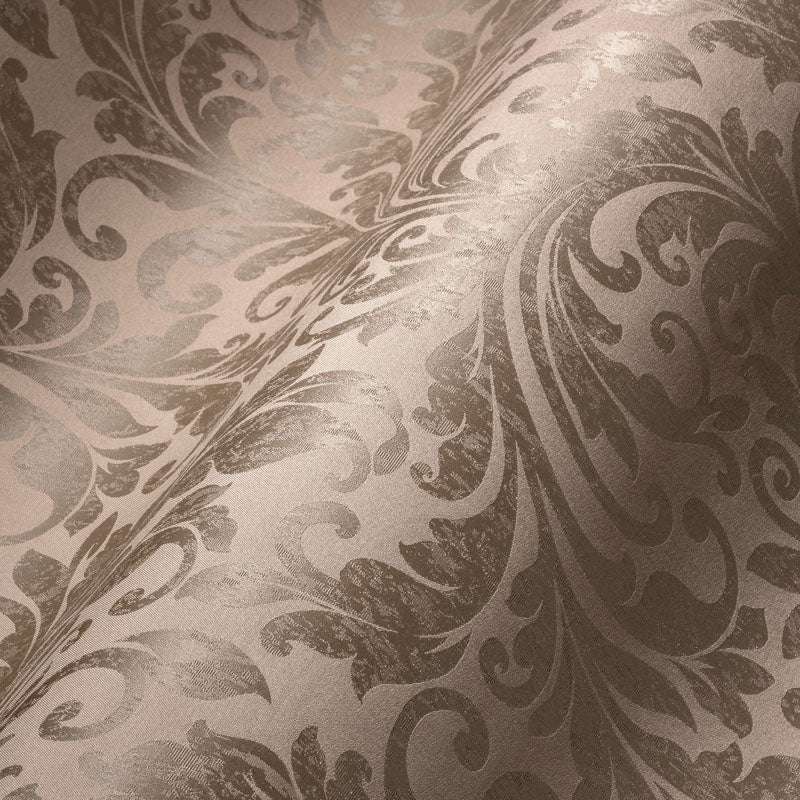 Architects Paper Di Seta Vlies-Textiltapete Braun Grau 10,05 m x 0,70 m