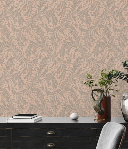 Architects Paper Di Seta Vlies-Textiltapete Braun Grau 10,05 m x 0,70 m