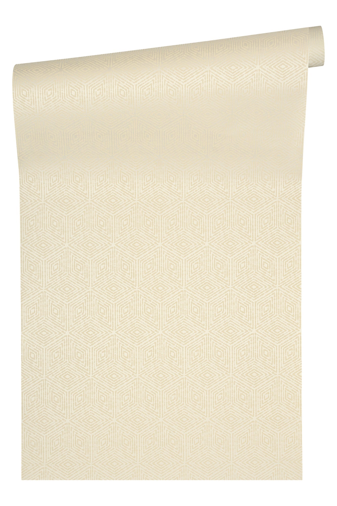 Architects Paper Di Seta Vlies-Textiltapete Beige Creme Gelb 10,05 m x 0,70 m