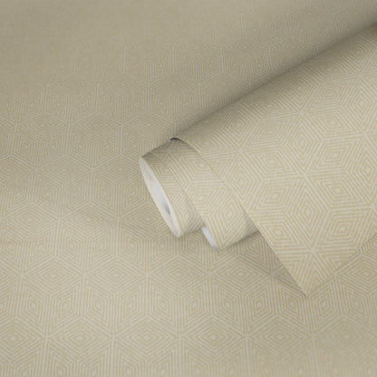 Architects Paper Di Seta Vlies-Textiltapete Beige Creme Gelb 10,05 m x 0,70 m