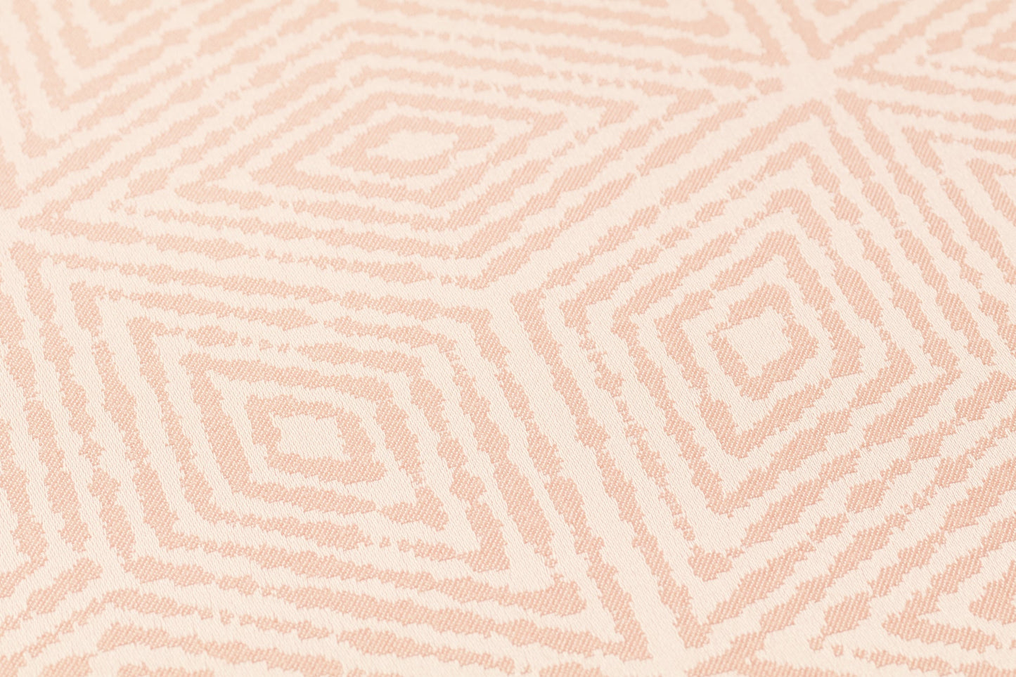 Architects Paper Di Seta Vlies-Textiltapete Rosa Orange Weiß 10,05 m x 0,70 m