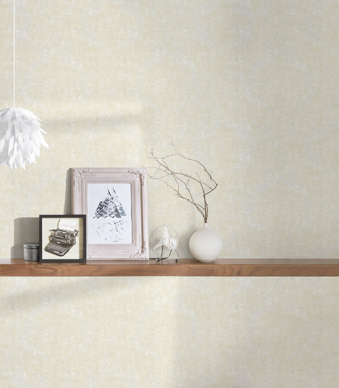 Architects Paper Di Seta Vlies-Textiltapete Beige Grau 10,05 m x 0,70 m