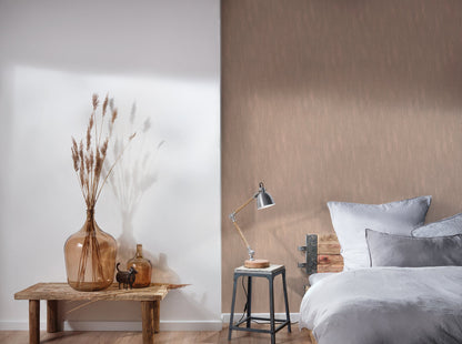Architects Paper Di Seta Vlies-Textiltapete Braun 10,05 m x 0,70 m