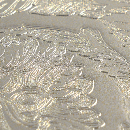 Versace Barocco Grau Silber - 10,05 m x 0,70 m