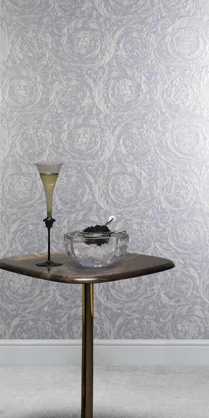 Versace Barocco Silber - 10,05 m x 0,70 m