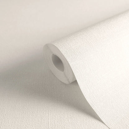 Mustertapete Leinen Sandbeige Soft - 10,05 m x 0,53 m