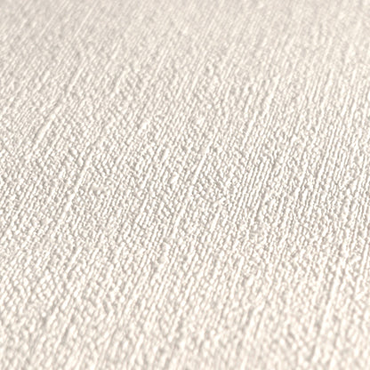 Mustertapete Leinen Sandbeige Soft - 10,05 m x 0,53 m