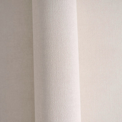 Mustertapete Leinen Sandbeige - 10,05 m x 0,53 m