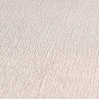 Mustertapete Leinen Sandbeige - 10,05 m x 0,53 m