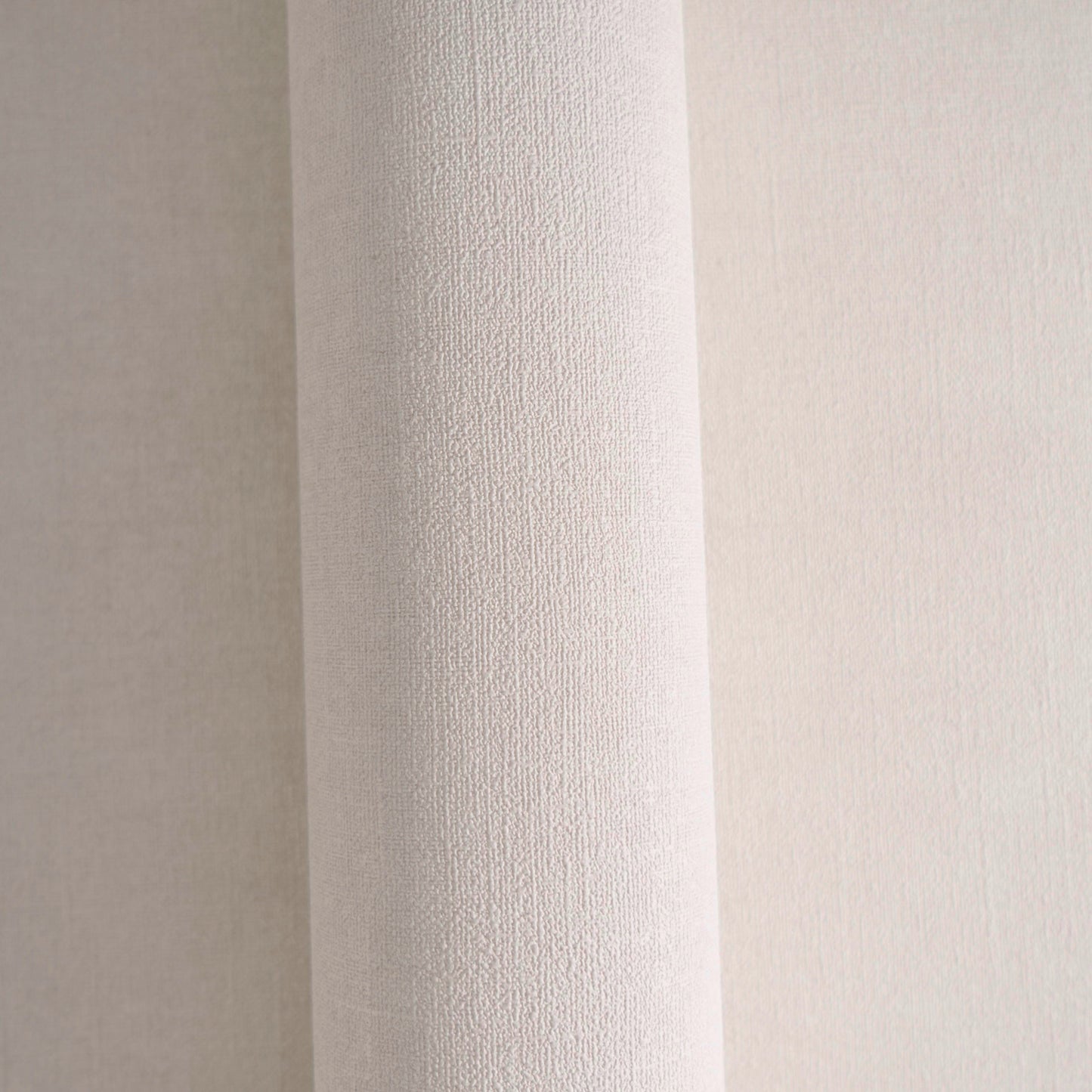Mustertapete Leinen Sandbeige - 10,05 m x 0,53 m