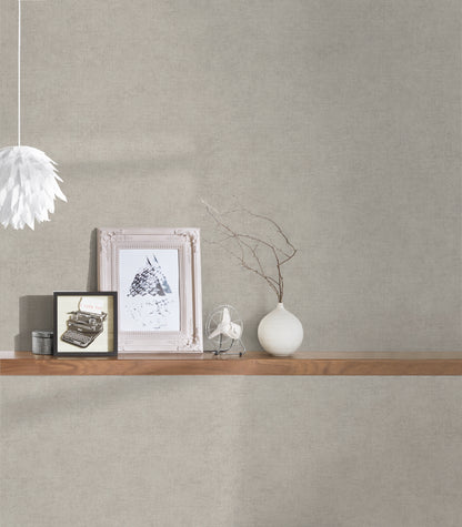 Livingwalls Metropolitan Stories Hot Spots  Textilstruktur Grau  - 10,05 m x 0,53 m
