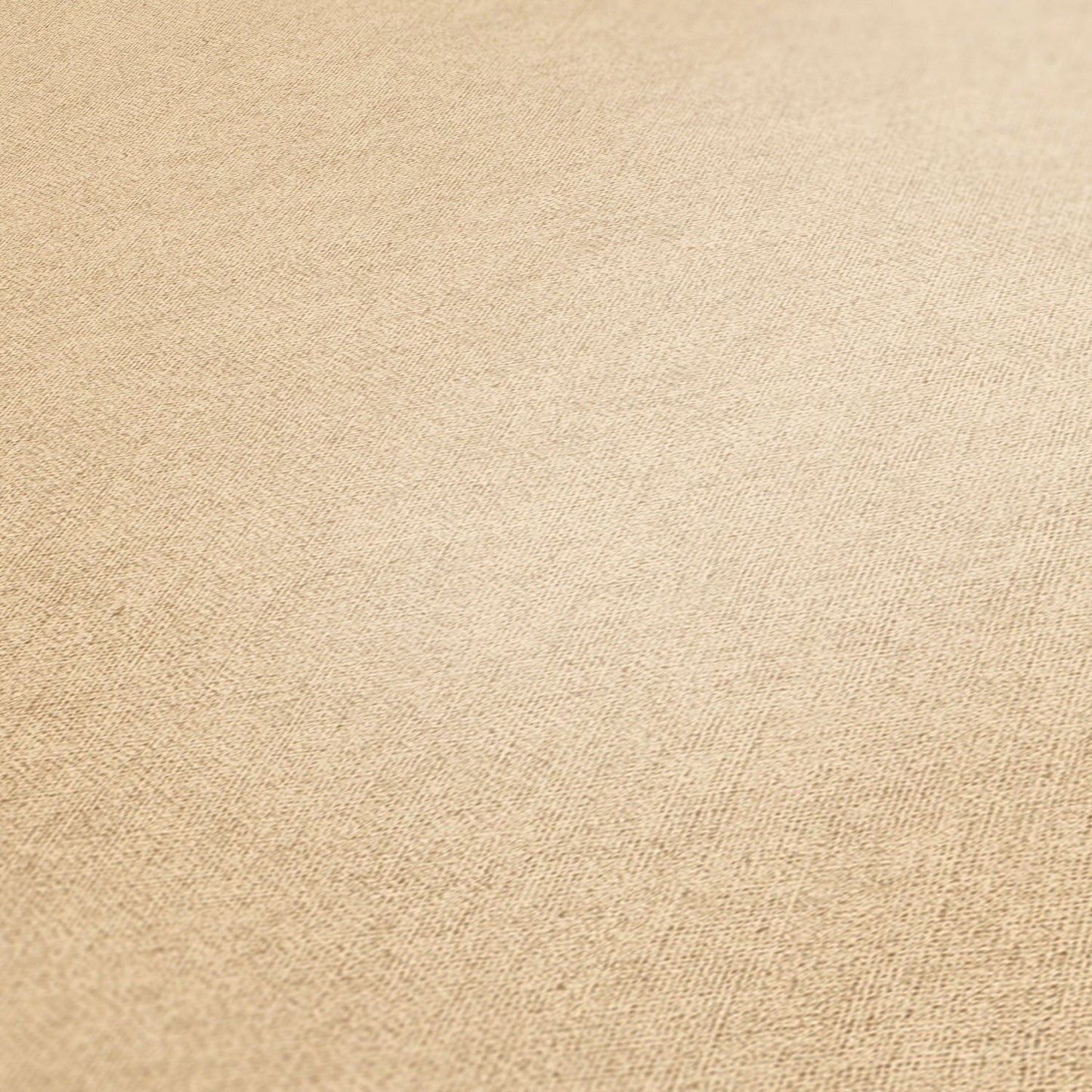 Mustertapete Leinen Sandbeige Klassisch - 10,05 m x 0,53 m