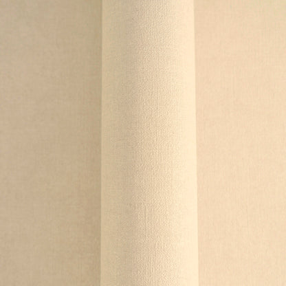 Mustertapete Leinen Sandbeige Klassisch - 10,05 m x 0,53 m