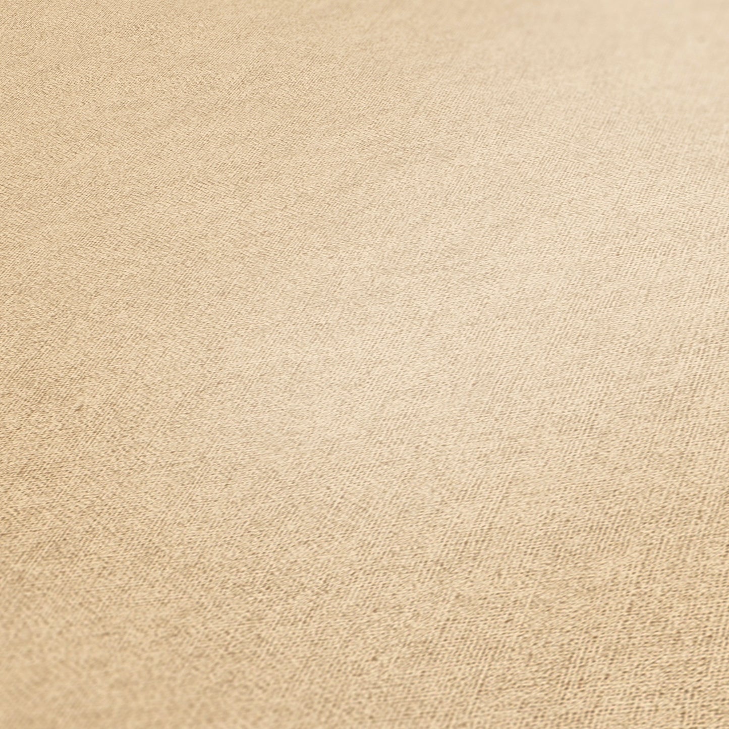 Mustertapete Leinen Sandbeige Klassisch - 10,05 m x 0,53 m