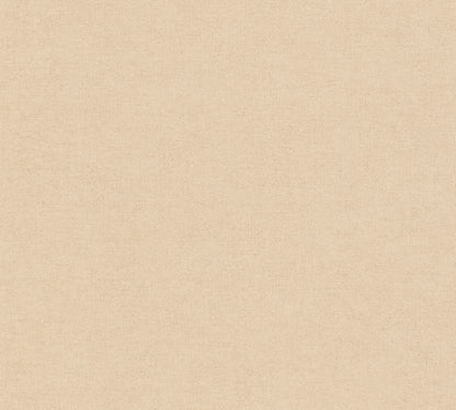 Mustertapete Leinen Sandbeige Klassisch - 10,05 m x 0,53 m