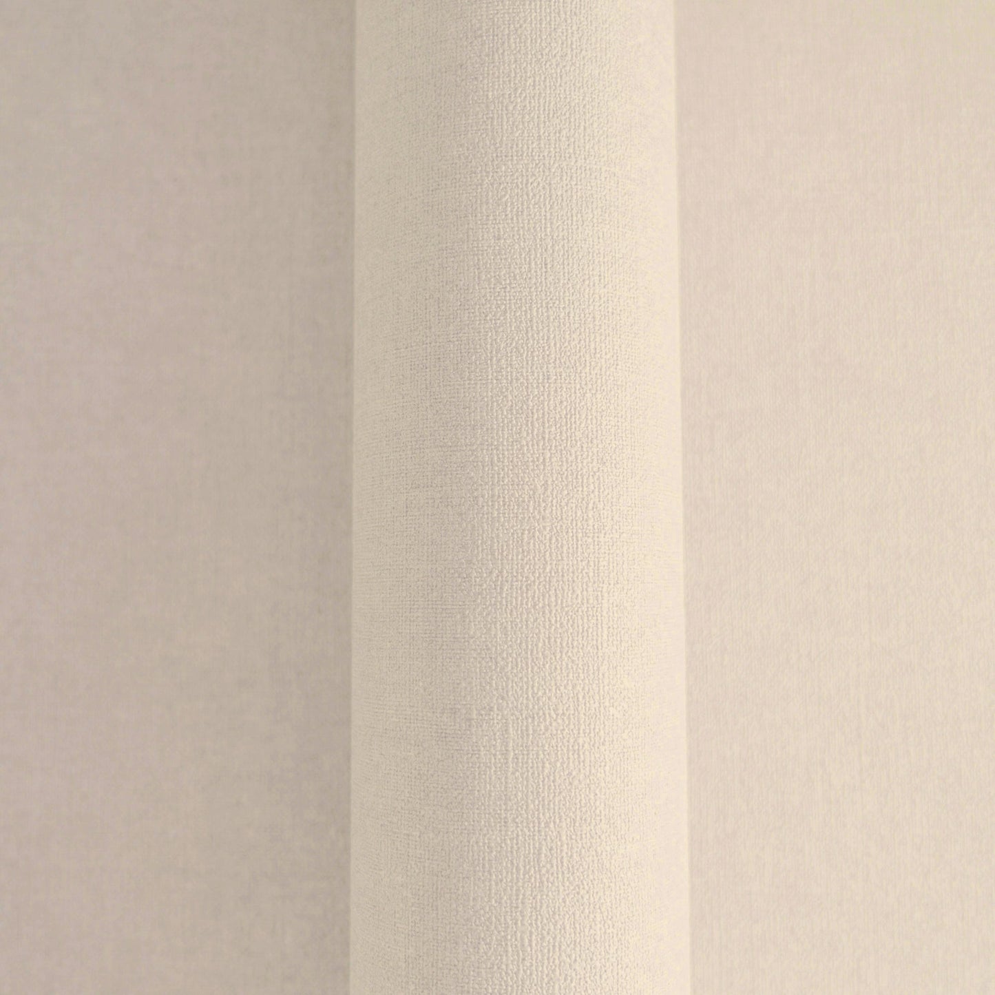 Mustertapete Leinen Elfenbein Klassisch - 10,05 m x 0,53 m