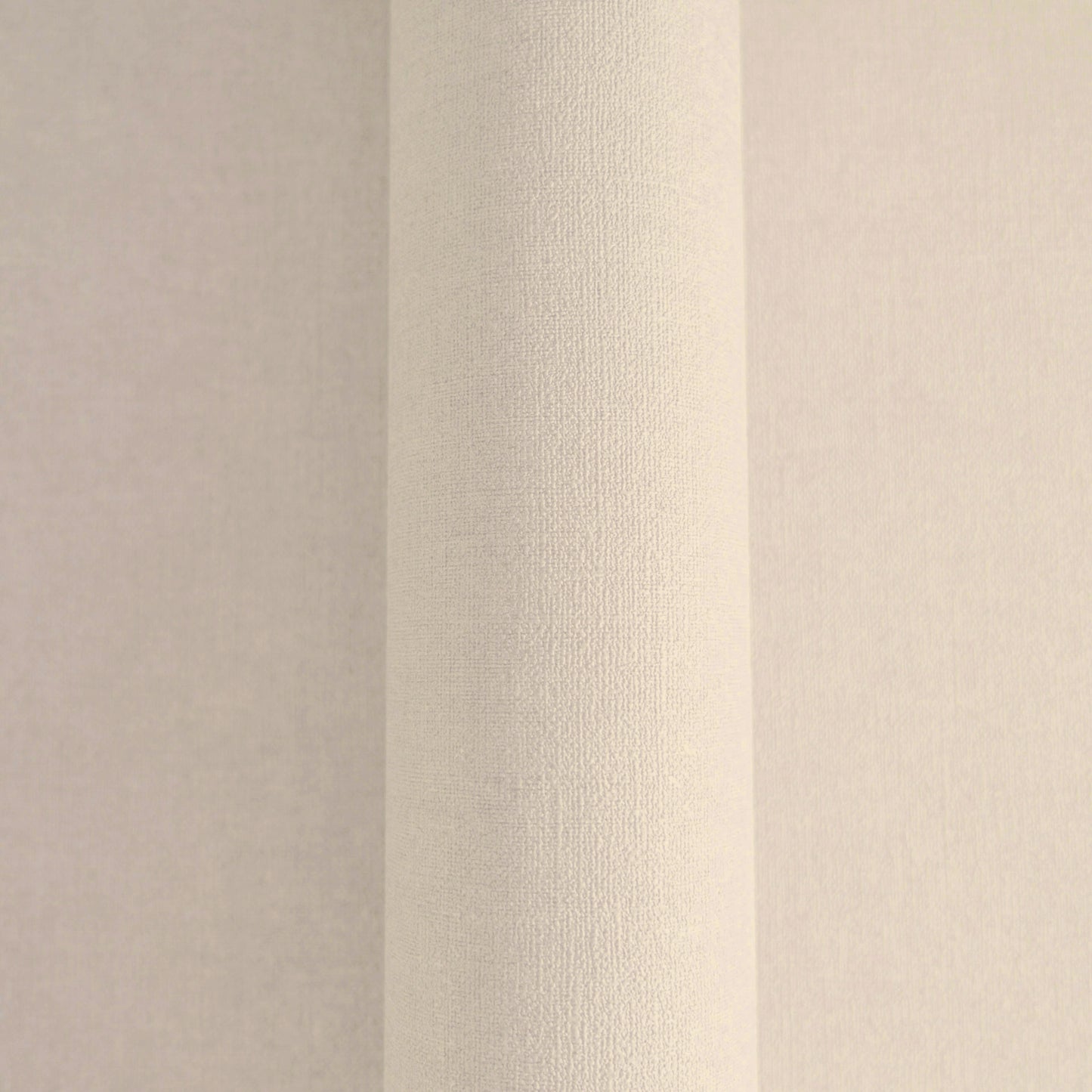 Mustertapete Leinen Elfenbein Klassisch - 10,05 m x 0,53 m