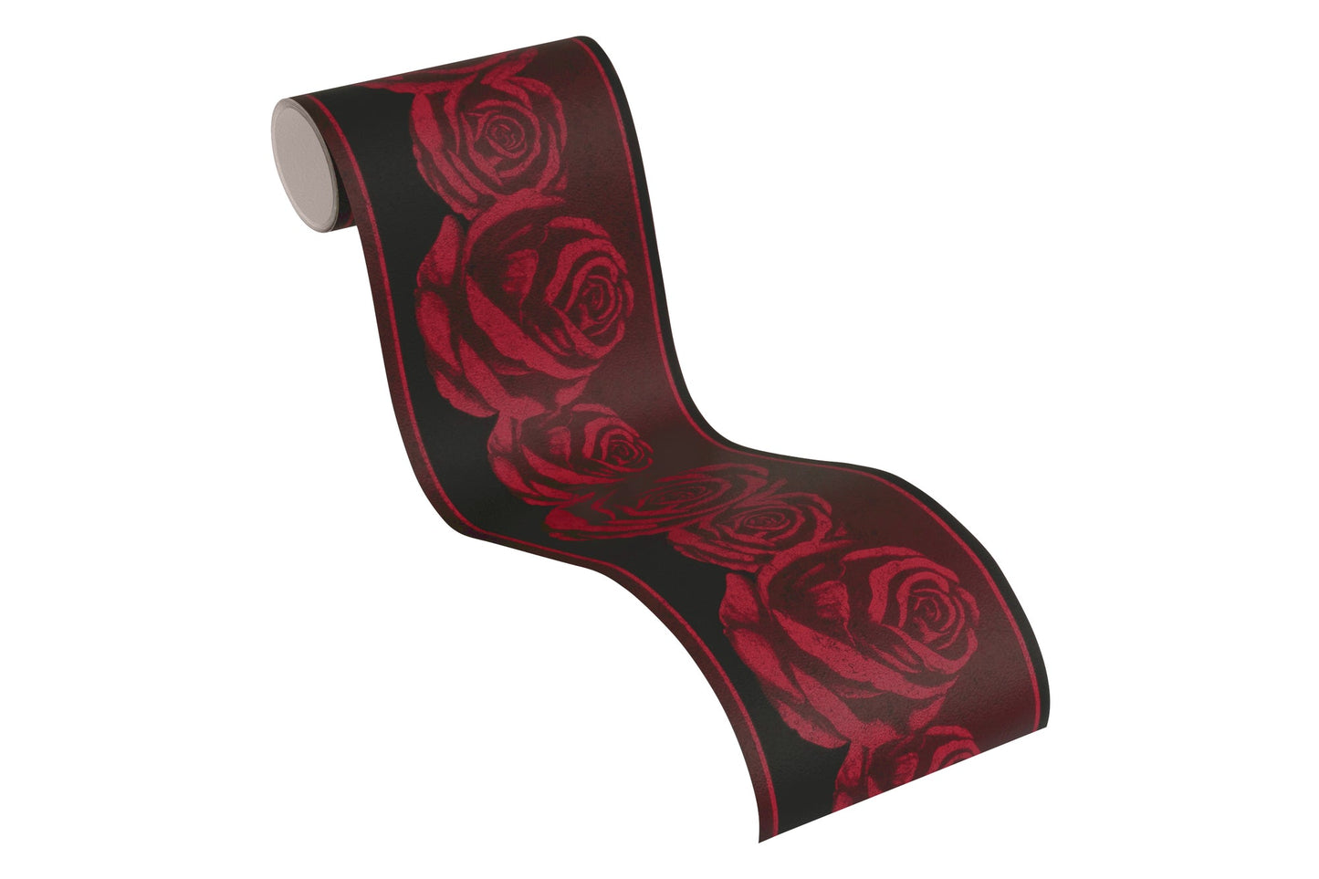 Only Borders 10 Dekobordüre Rot Schwarz 5 m x 0,13 m