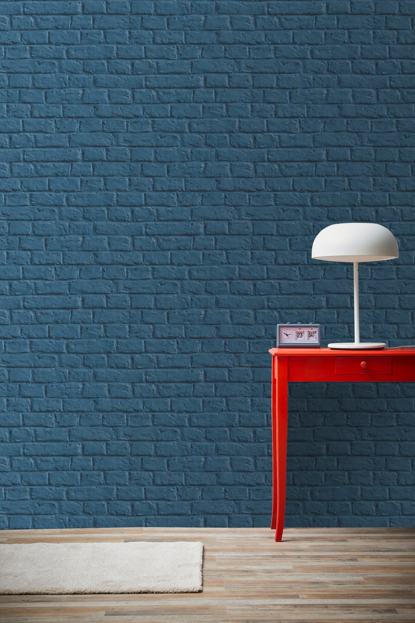 Livingwalls Anke und Daan Amsterdam Vinyl-Vliestapete Blau 10,05 m x 0,53 m