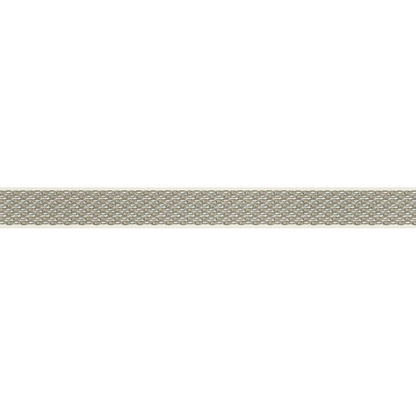 Only Borders 10 Dekobordüre selbstklebend Silber Beige 5,00 m x 0,05m