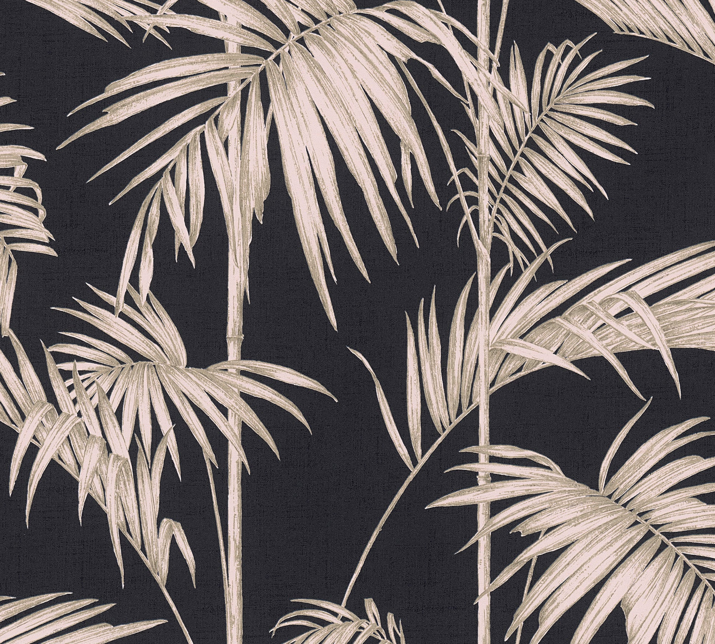 Livingwalls Lola Paris Vinyl-Vliestapete Schwarz Rosa Bronze 10,05 m x 0,53 m