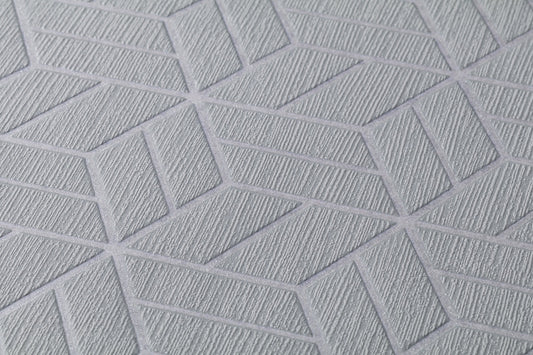 Livingwalls Lizzy London Schaum-Vliestapete Grau Silber 10,05 m x 0,53 m