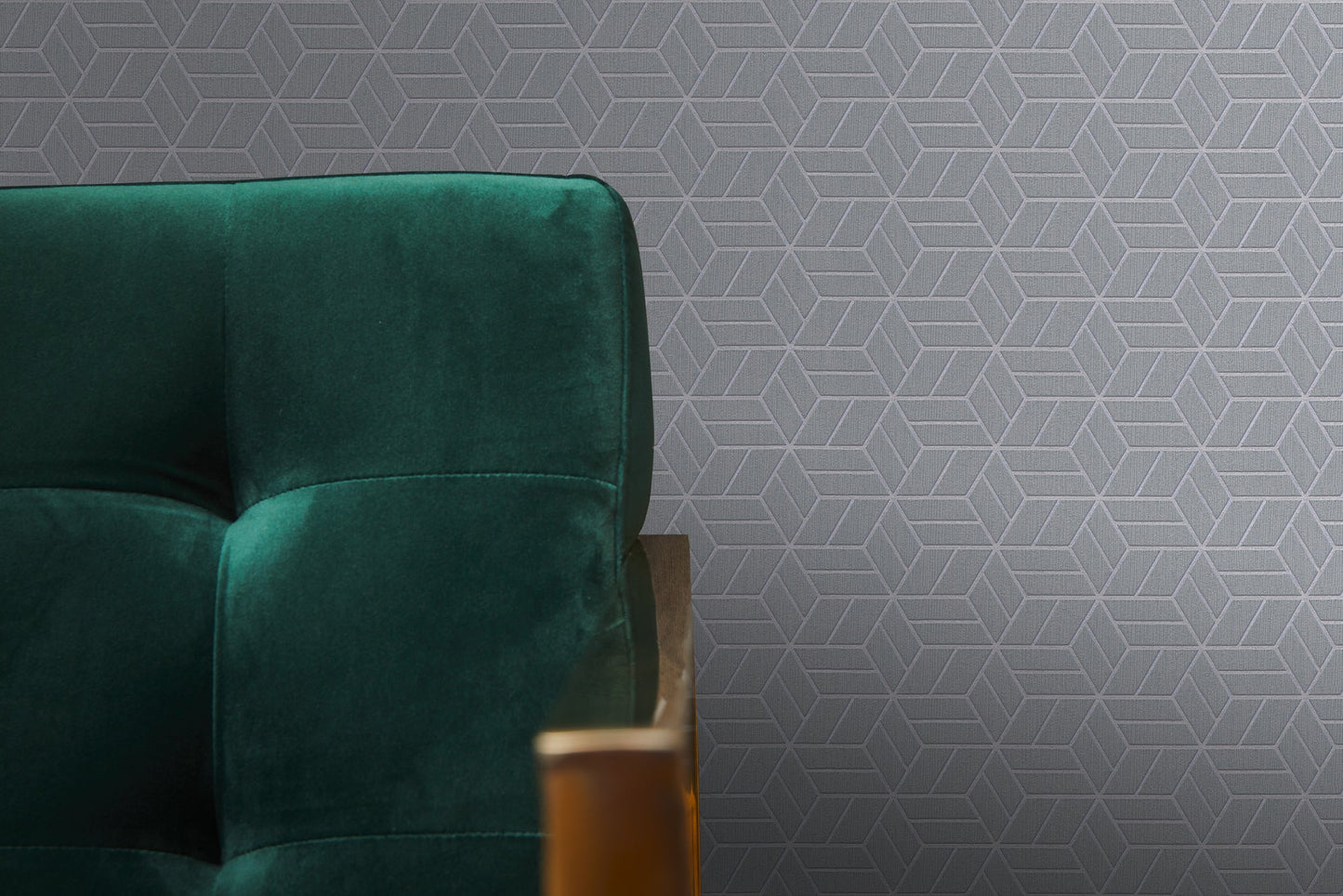 Livingwalls Lizzy London Schaum-Vliestapete Grau Silber 10,05 m x 0,53 m