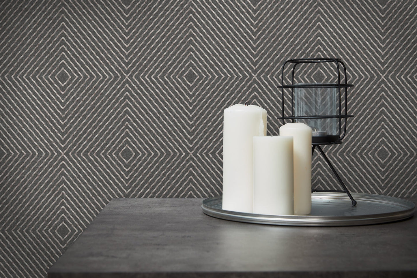 Livingwalls Nils olsson Copenhagen Vinyl-Vliestapete Grau Silber 10,05 m x 0,53 m