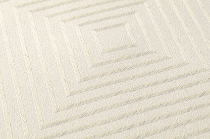 Livingwalls Nils olsson Copenhagen Vinyl-Vliestapete Creme Metallic 10,05 m x 0,53 m