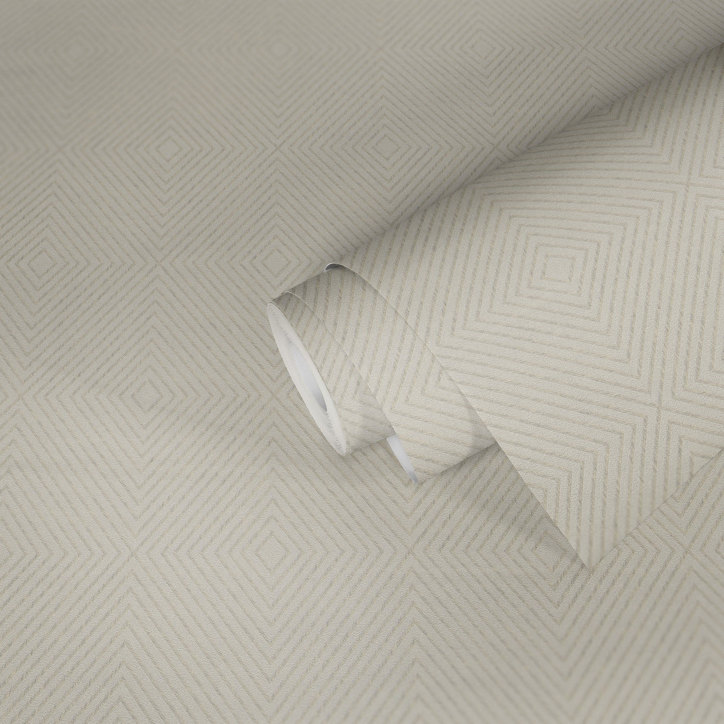 Livingwalls Nils olsson Copenhagen Vinyl-Vliestapete Creme Metallic 10,05 m x 0,53 m