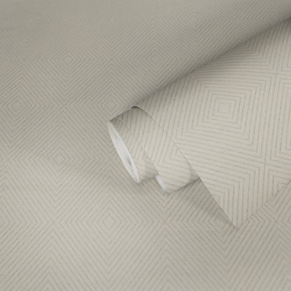 Livingwalls Nils olsson Copenhagen Vinyl-Vliestapete Creme Metallic 10,05 m x 0,53 m