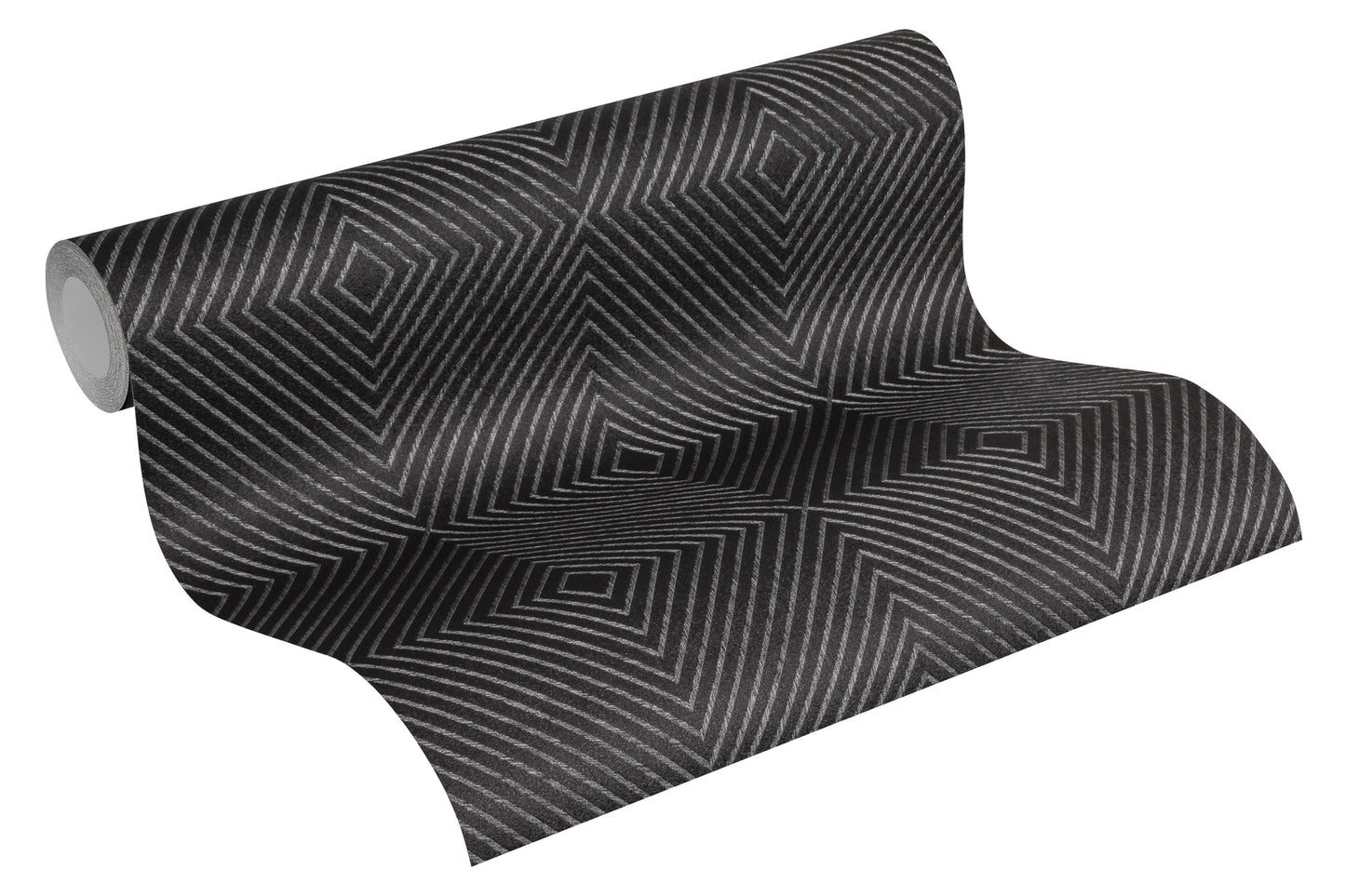 Livingwalls Nils olsson Copenhagen Vinyl-Vliestapete Schwarz Silber 10,05 m x 0,53 m