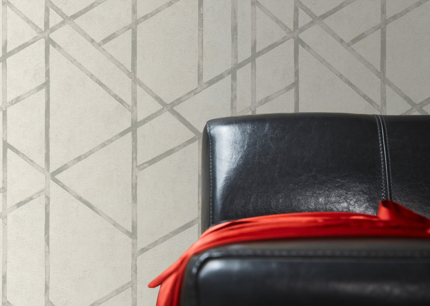 Livingwalls Francesca Milano Vinyl-Vliestapete Silber Weiß 10,05 m x 0,53 m