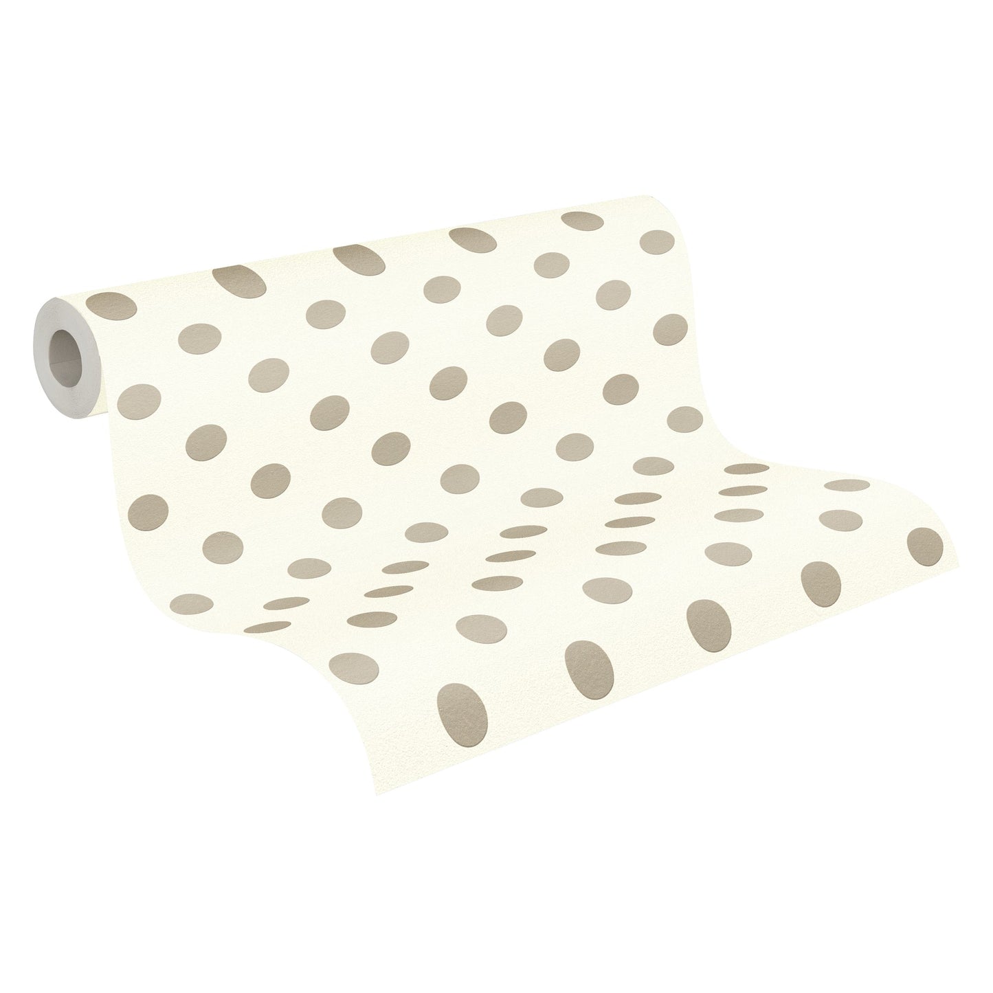 Boys und Girls 6 Schaum-Vliestapete Beige Rosa Weiß 10,05 m x 0,53 m