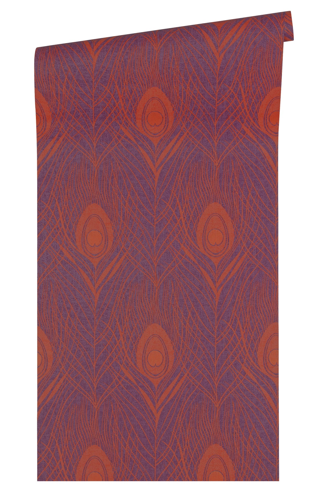Architects Paper Absolutely Chic Design Vliestapete Rot Lila Gold 10,05 m x 0,53 m