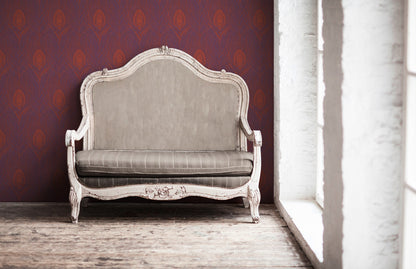 Architects Paper Absolutely Chic Design Vliestapete Rot Lila Gold 10,05 m x 0,53 m