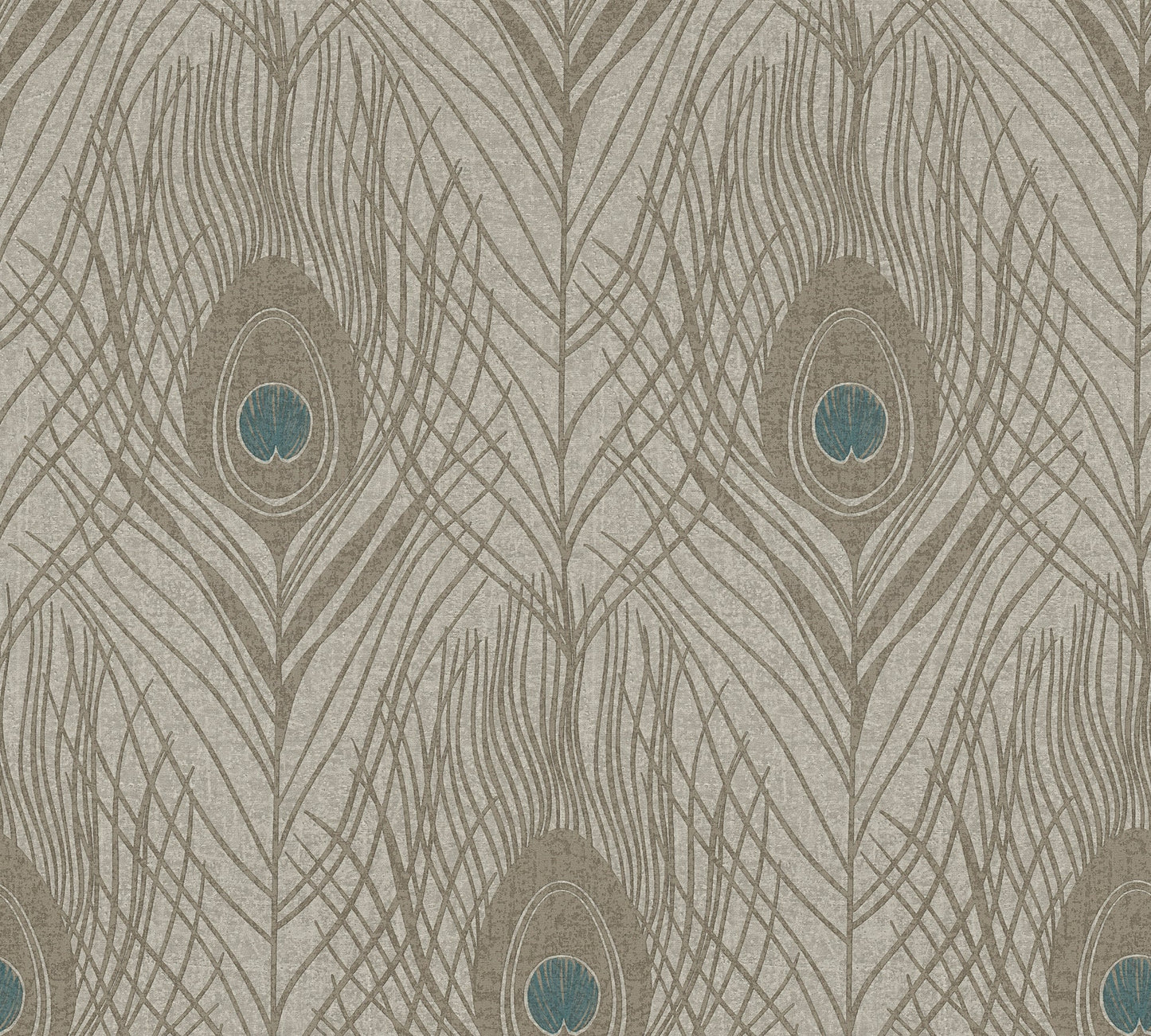 Architects Paper Absolutely Chic Design Vliestapete Braun Grau Blau 10,05 m x 0,53 m
