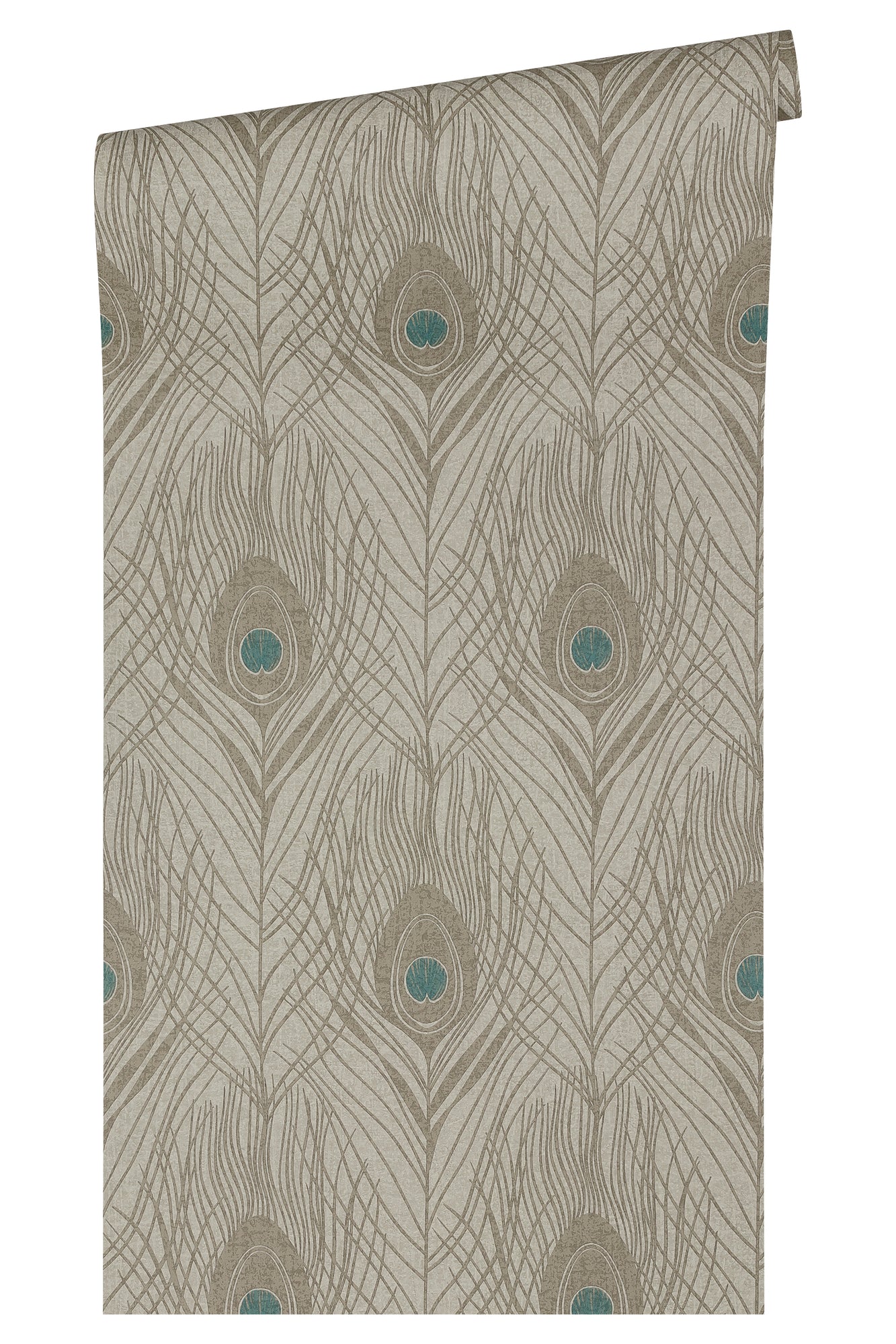 Architects Paper Absolutely Chic Design Vliestapete Braun Grau Blau 10,05 m x 0,53 m
