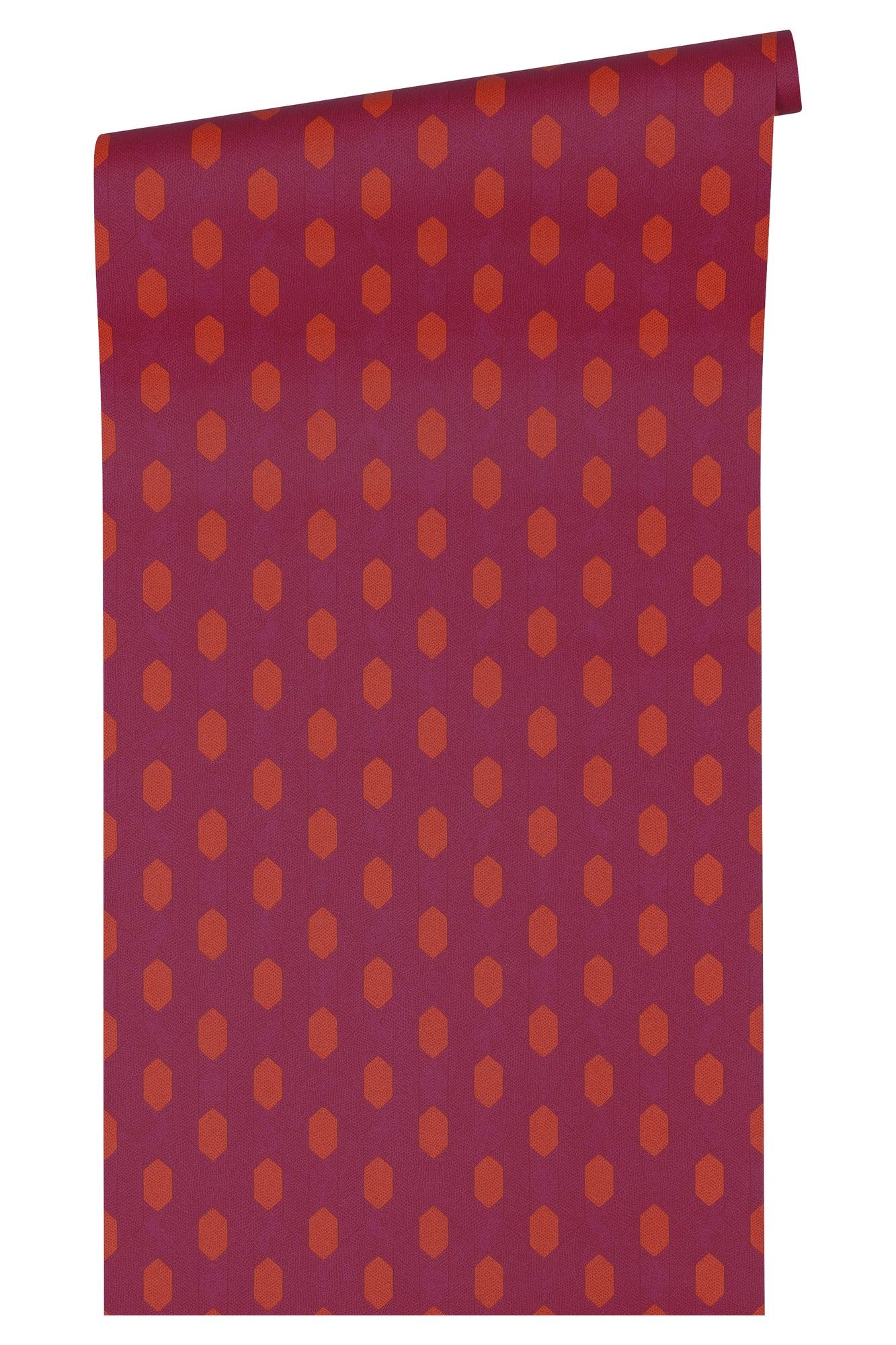 Architects Paper Absolutely Chic Design Vliestapete Lila Rot Orange 10,05 m x 0,53 m